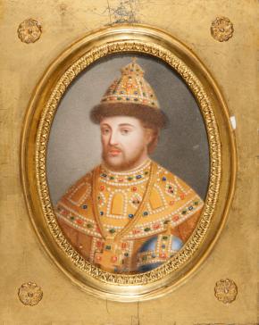 Беннер Ж. Портрет царя Иоанна Алексеевича