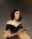 Портрет оперной певицы А. Я. Петровой, жены певца О. А. Петрова