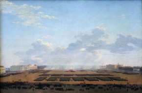 Молебствие и парад по случаю окончания военных действий в Царстве Польском 6 октября 1831 года на Царицыном лугу в Санкт-Петербурге