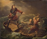 Подвиг Петра I во время бури