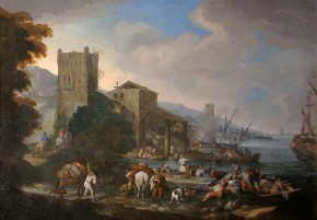 Приморский город