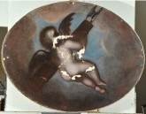 Плафон овальный «Амур, несущий ликторские связки»