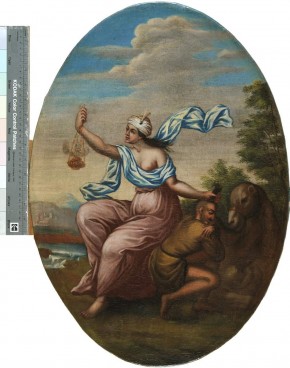 Медальон «Аллегорическое изображение Азии» (овальный)