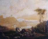 Картина «Сельский пейзаж»