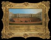 Карусель перед царскосельским Александровским дворцом