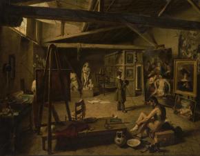  Мастерская художника в Риме