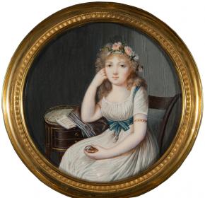 Портрет вел. кн. Александры Павловны