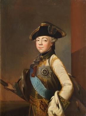 Портрет великого князя Павла Петровича (тип В. Эриксена)