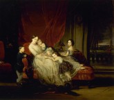 Портрет великой княгини Марии Николаевны с детьми