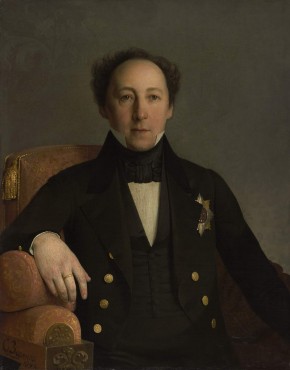 Портрет почт-директора Федора Ивановича Прянишникова (1793–1867), собирателя картин русских художников