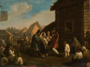 Сельская жанровая сцена