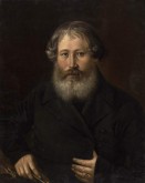 Портрет купца с линейкой и циркулем