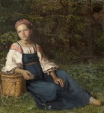 Девушка в лесу