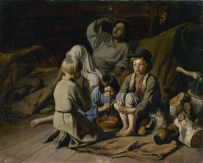 Мальчики, пускающие мыльные пузыри