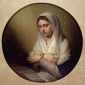 Дева Мария (из «Благовещения»)