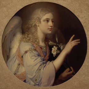 Архангел Гавриил (из «Благовещения»)