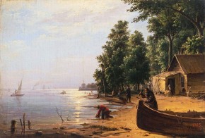 Вид на Лахте под Петербургом