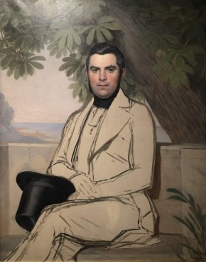 Портрет Даниила Ильича Ковригина, брата художника Е. И. Ковригина