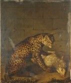 Леопард с ягненком (барс, терзающий овцу)