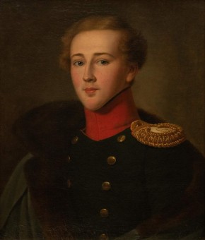 Портрет неизвестного обер-офицера 23-го Низовского пехотного полка 6-й дивизии