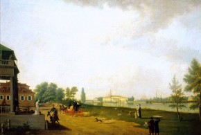 Вид на Каменноостровский дворец