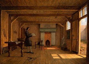 Петр I в своей мастерской в Саардаме