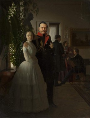 Портрет семьи Ростовцевых