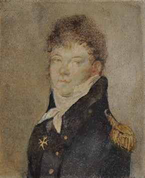 Портрет военного с мальтийским (?) крестом