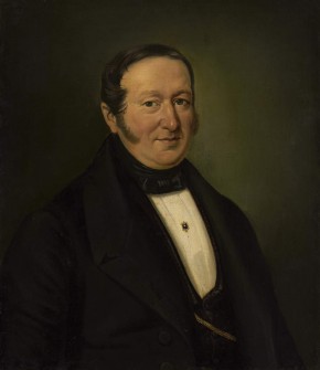 Портрет книготорговца Ильи Ивановича Глазунова