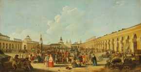 Вид Красной площади в Москве