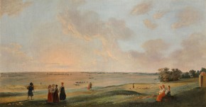 Вид в окрестностях Коломенского под Москвой