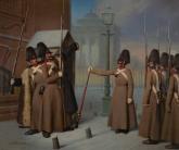 Смена караула лейб-гвардии Измайловского полка у Зимнего дворца