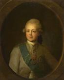 Портрет великого князя Павла Петровича в юности