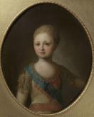 Портрет великого князя Александра Павловича в детстве