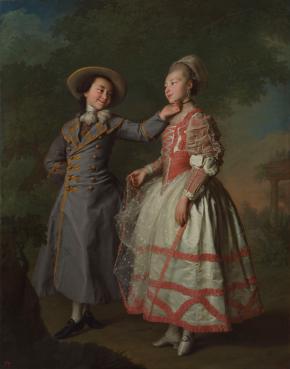 Портрет Е. Н. Хрущовой и Е. Н. Хованской