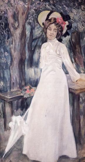 Портрет Н.Ю. Станюкович