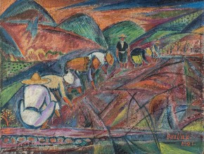 На рисовых полях