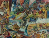 Landscape with a Carriage and Mill (Landscape from Four Points of View)