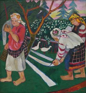 Беление холста