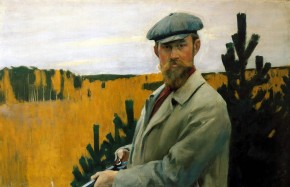 Автопортрет (На охоте)