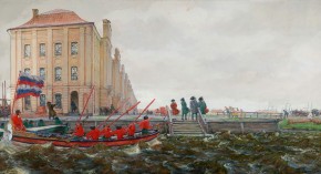 Petersburg of the beginning of the XVIII century