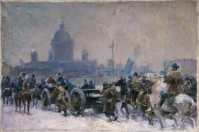 Артиллерия на набережной