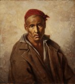 Голова киргиза-каторжника