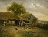 Деревенский двор