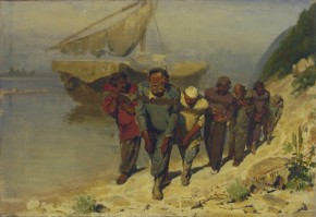 Бурлаки на Волге