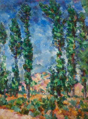 Крым. Отузы. Тополя