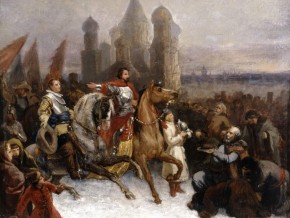 Въезд Шуйского и Делагарди в Москву