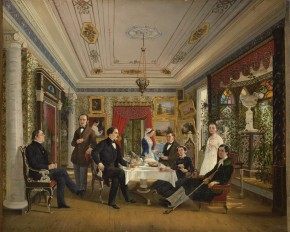 За чайным столом