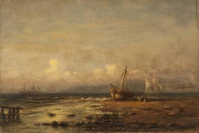 Морское побережье. Вечер