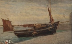 Ипор. Подъем лодки на берег